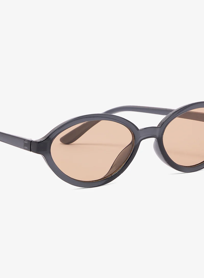Ginger Orange Classic Oval Polarized Sunglasses for Women | Best Price UAE